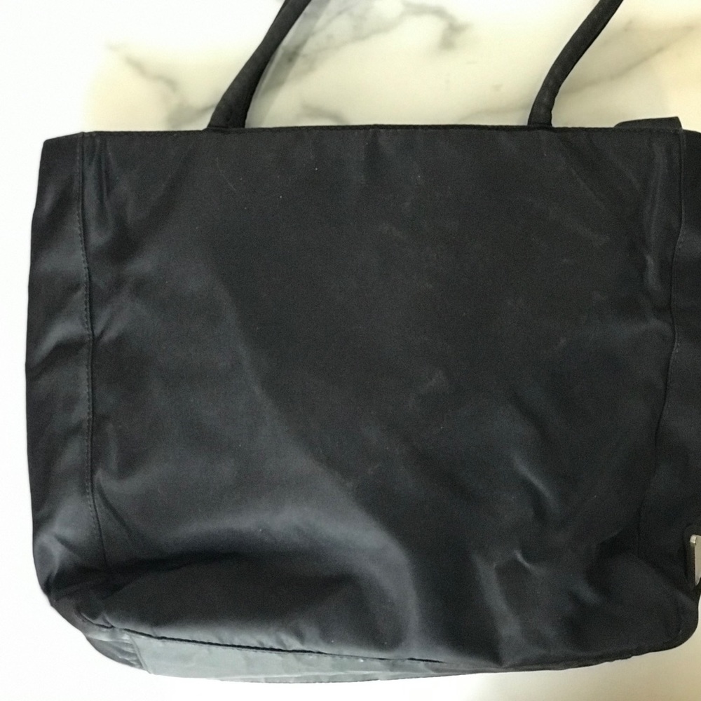 VTG PRADA TOTE WITH SIDE POCKET